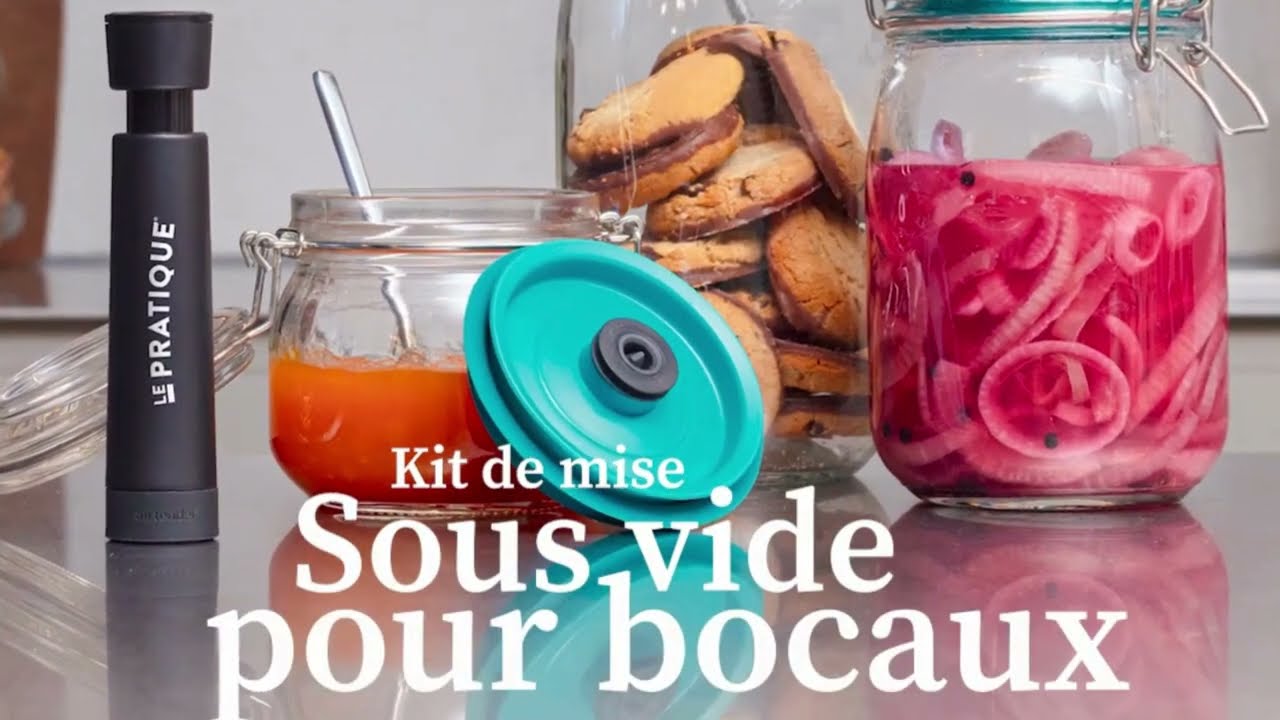 Kit mise sous vide pour bocaux Le Pratique X Airtender