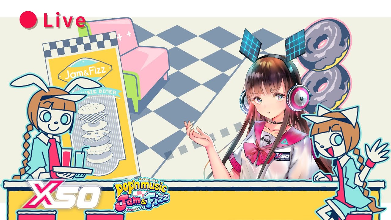 [X50MGS on-Air][03/17下半][1店] pop'n music直播