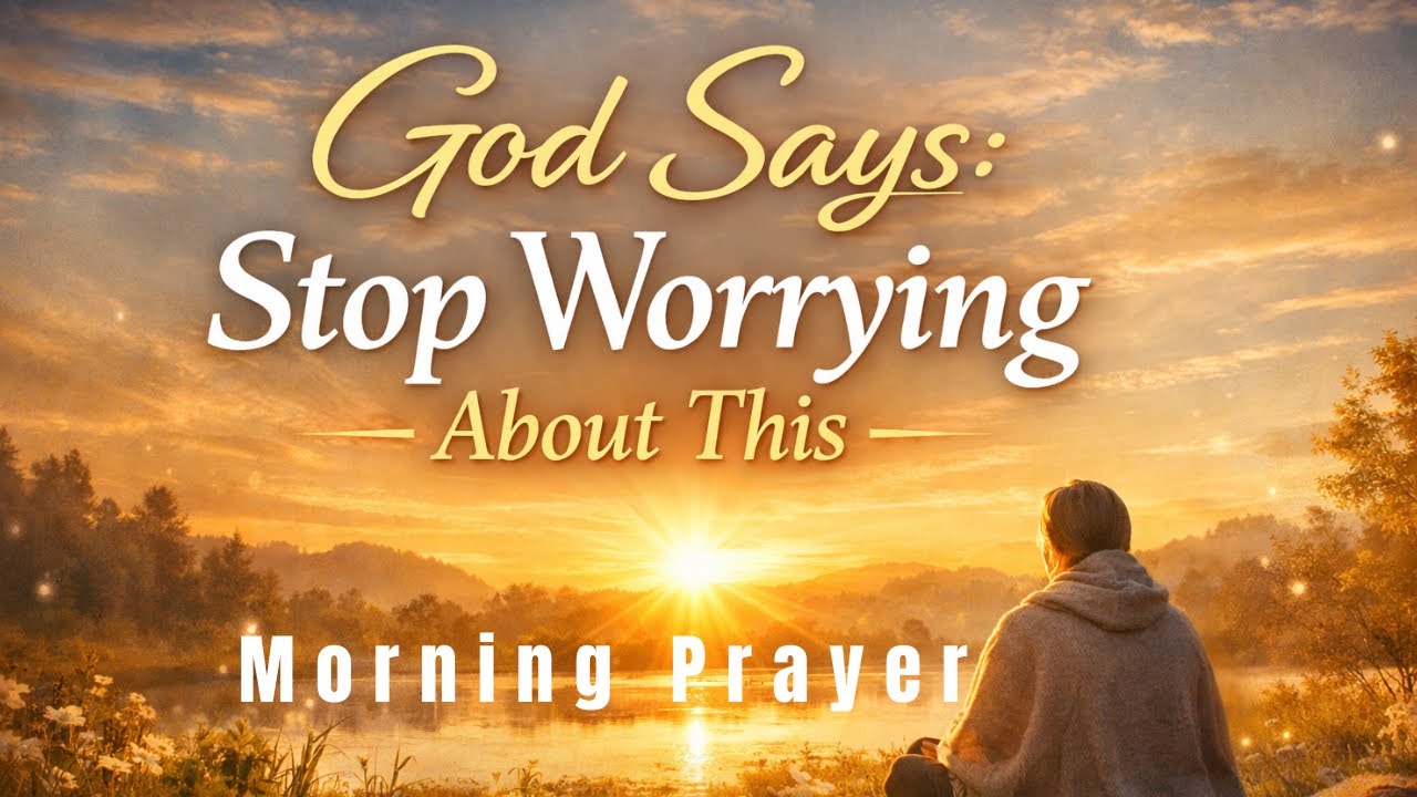 God Says: Stop Worrying About This — Morning Prayer]