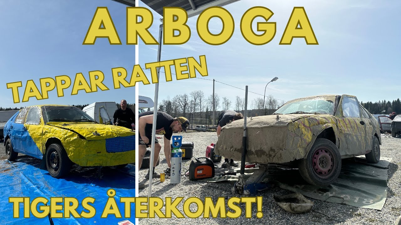 FOLKRACE ONSDAG - BILEN STANNAR I STARTEN