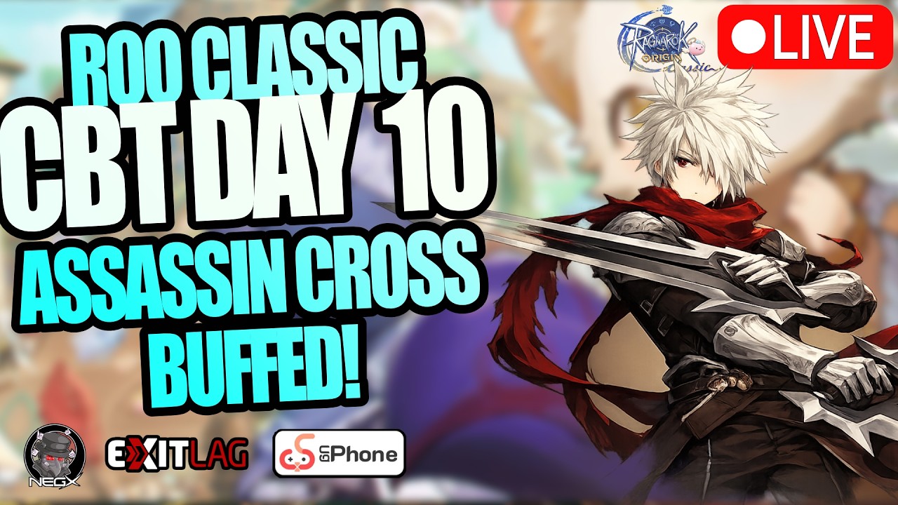 🔴[LIVE] Assassin Cross Buffed! Let's Test! | Ragnarok Origin Classic CBT