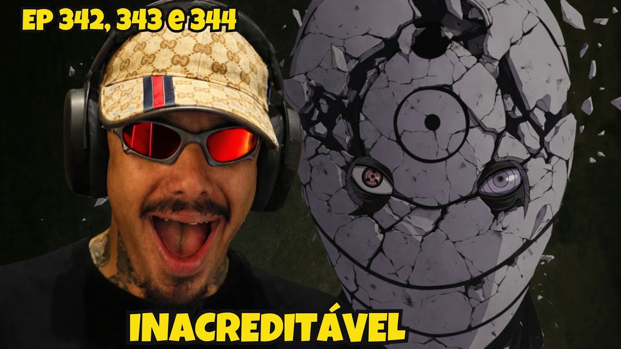 QUEM É ELE? - Episódios 342, 343 e 344 - SNOPEY assistindo NARUTO SHIPPUDEN