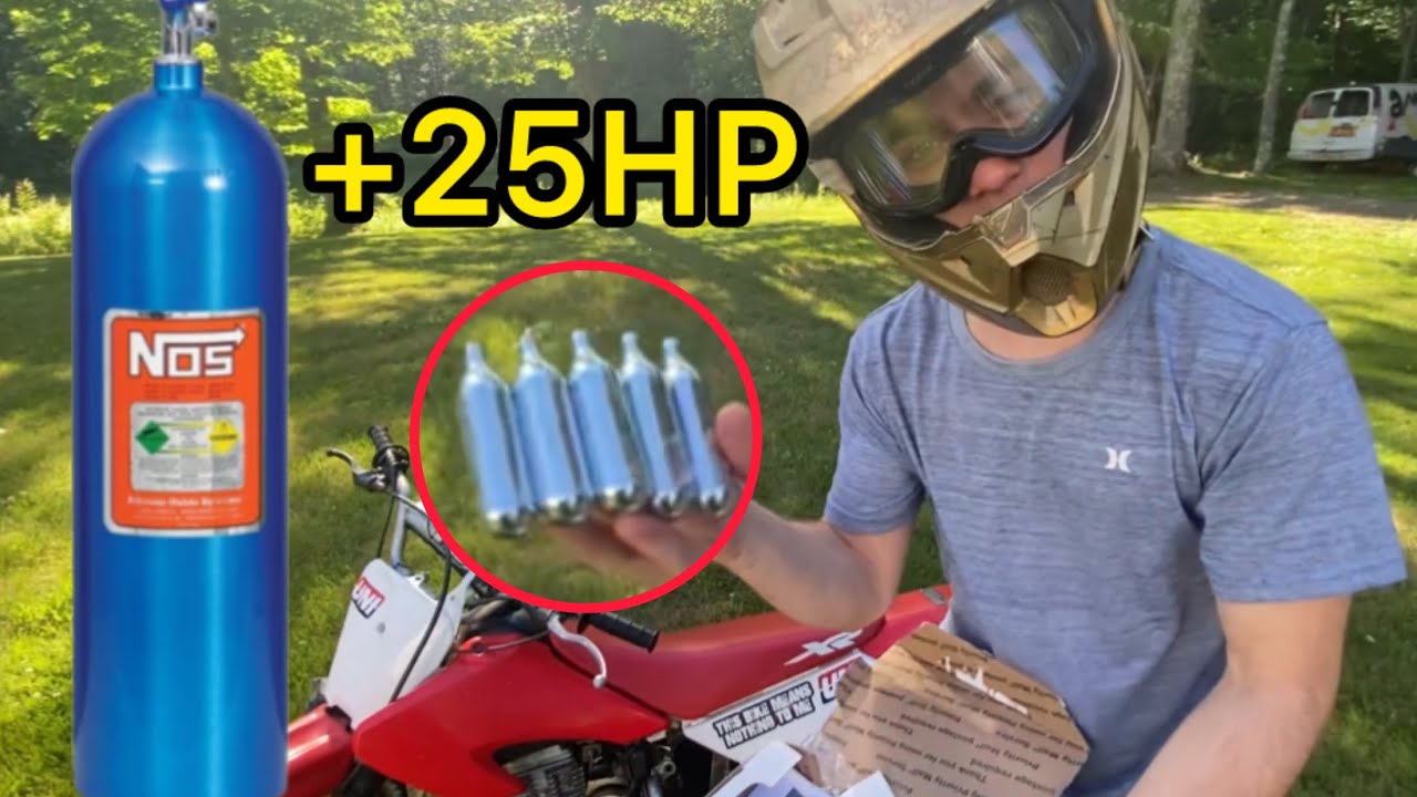 100$ NOS KIT ON CRF100