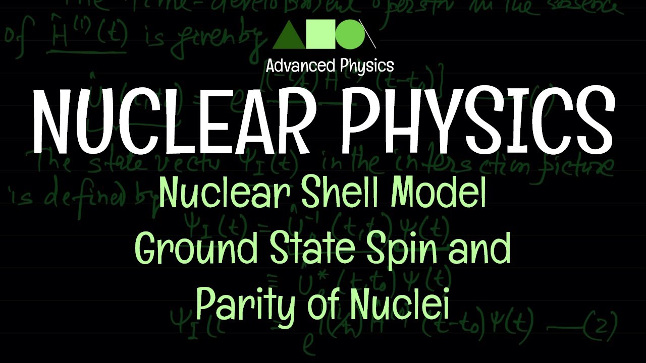 Nuclear Physics - Nuclear Shell Model : Ground State Spin and Parity of Nuclei