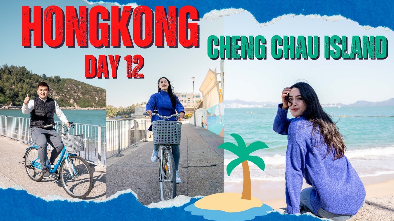 Cycling in Cheung chau island | Daily vlog | Day 12