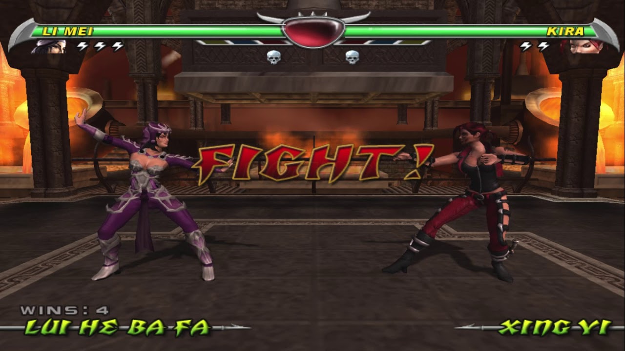 Mortal Kombat Deception - Li Mei (Alt costume) Arcade Ladder