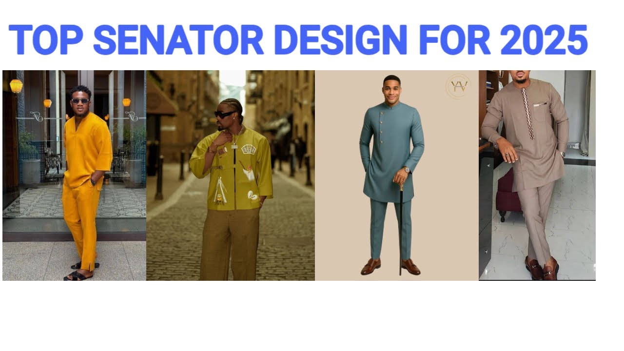 TOP SENATOR STYLE FOR 2025 | Senator Style 2025: African Fashion Taking Over Global Runways!