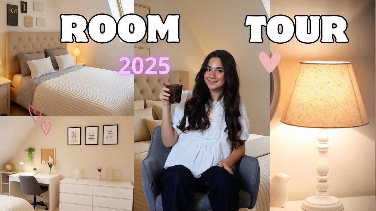 Ma première vidéo ROOM TOUR DE MA NOUVELLE CHAMBRE ! pour ADO 2025 / 2026 🎀 | Maïssa YOUTUB