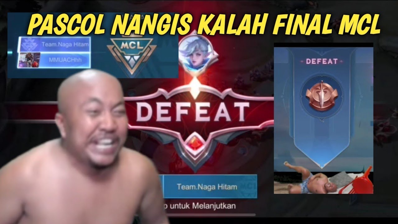 PASCOL NANGIS GARA2 FINAL MCL KALAH SAMPAI KENAK MENTAL. MOBILE LEGENDS