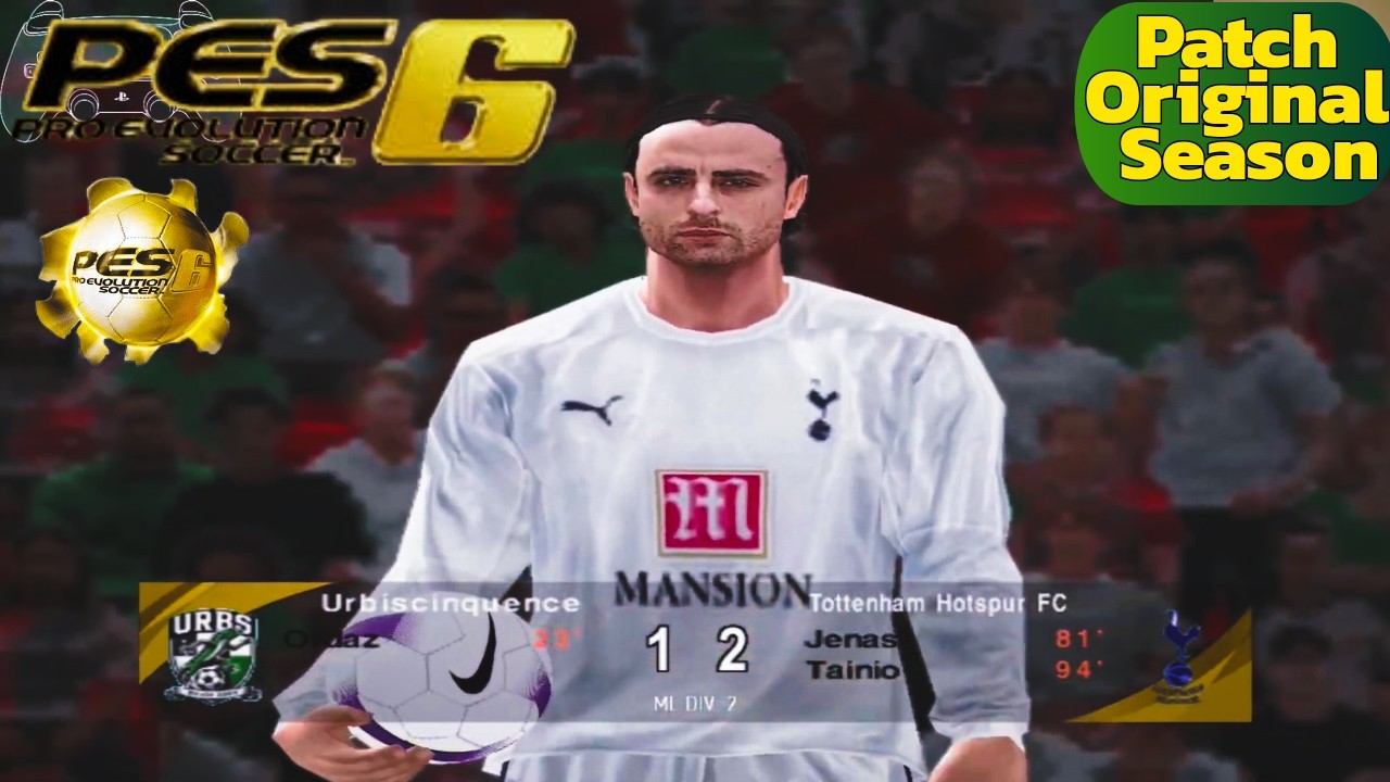 PES6 - PC - Patch Original Season - EP 05 #tottenhamhotspur