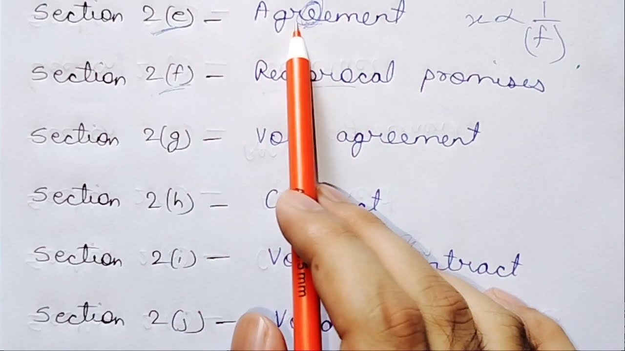 TRICK TO LEARN CONTRACT ACT DEFINITIONS || LAW EXPLORER
