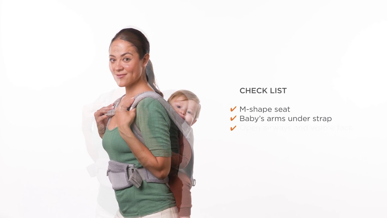 How Do I Back Carry with the Aerloom Carrier? | Ergobaby