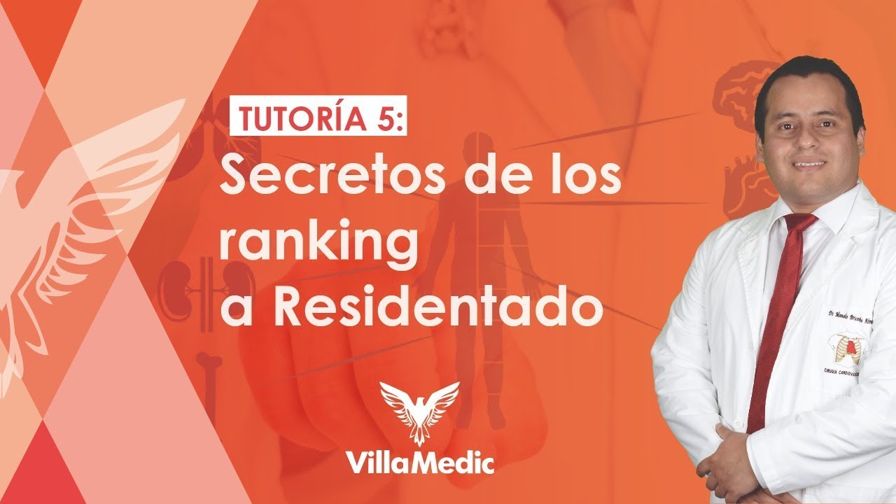 TUTORIA 5 VILLAMEDIC - El secreto de los primeros puestos para el ingreso a la Residencia