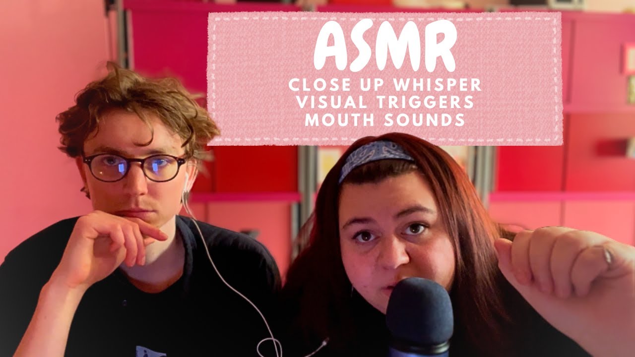 ASMR Trigger Words, mouth sounds, inaudible, energy plucking // Joey-Jazz ASMR