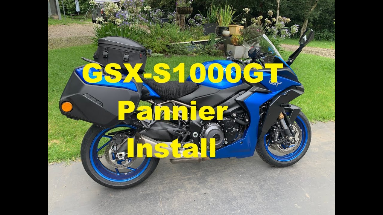 GSX-S1000GT Factory Pannier Install