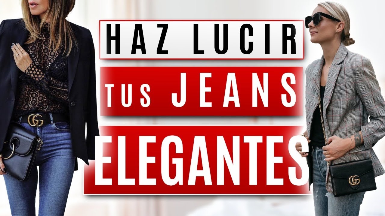 Cómo Verte CARA en Jeans / OUTFITS Elegantes con JEANS / moda 2023 mujer / Daniela Liepert