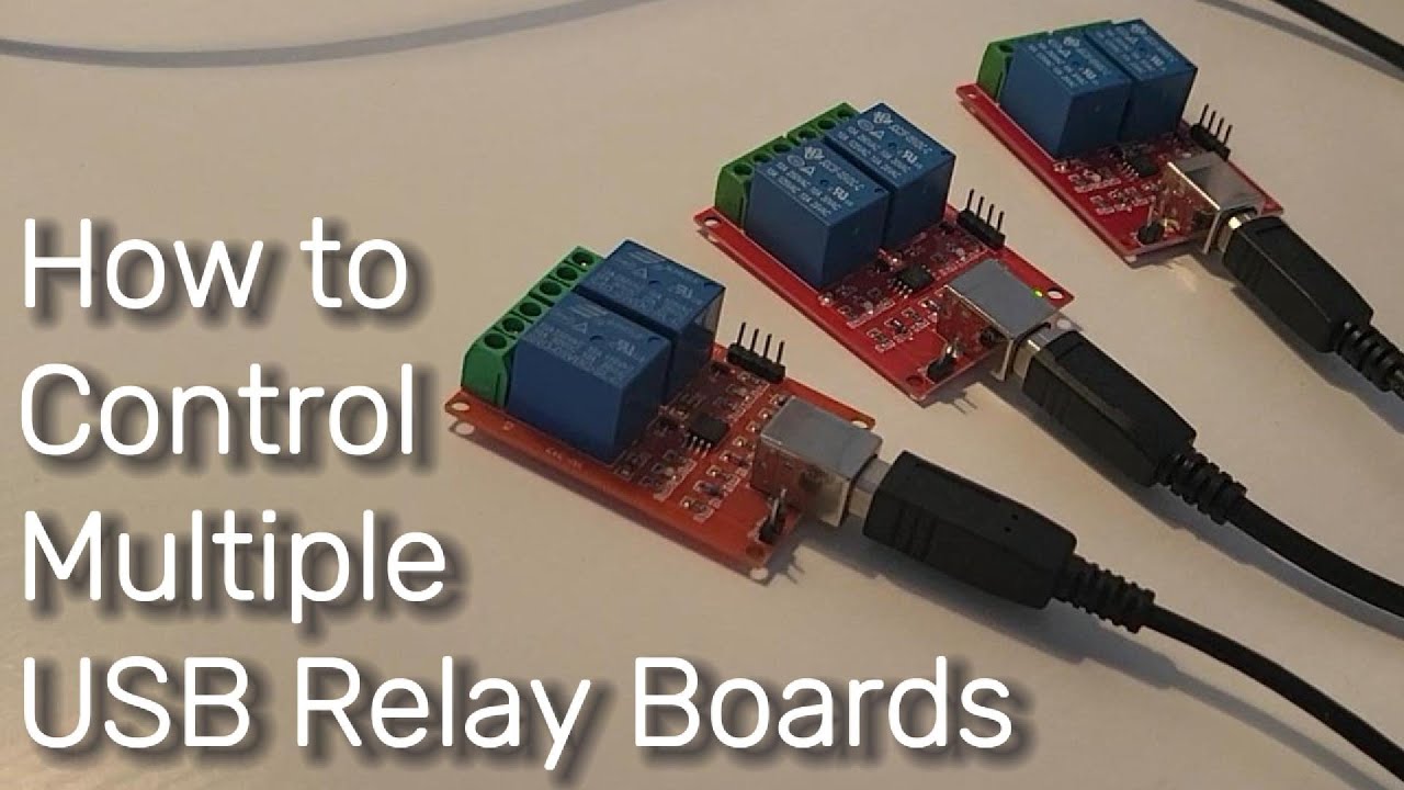 Control Multiple USB Relay Boards with the Relay Controller App Version 2