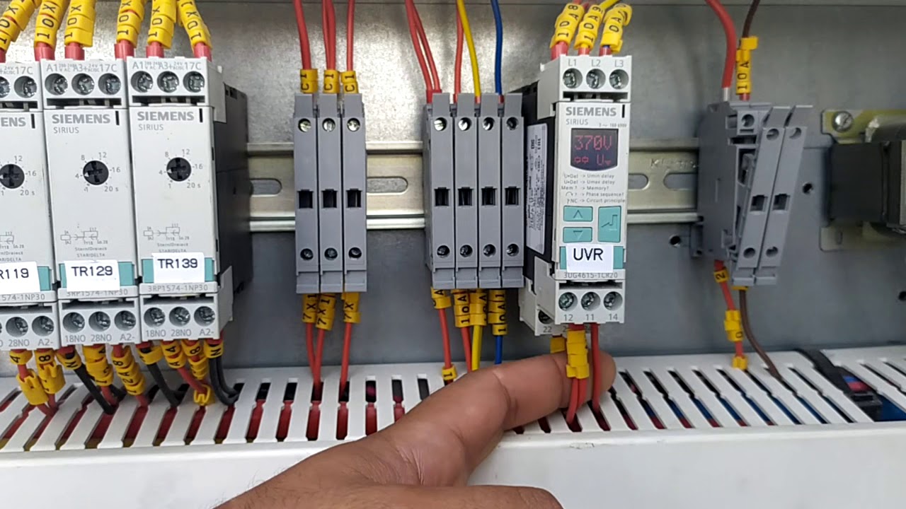 كيف أحمي لوح الكهربا من مشاكل الكهربا Protection relay