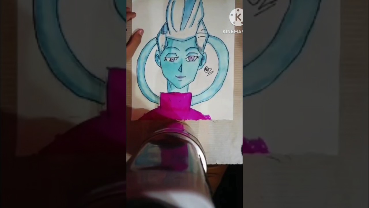 Drawing Whis With Doms Pastel Brush Pens ✨🖌️🖋️