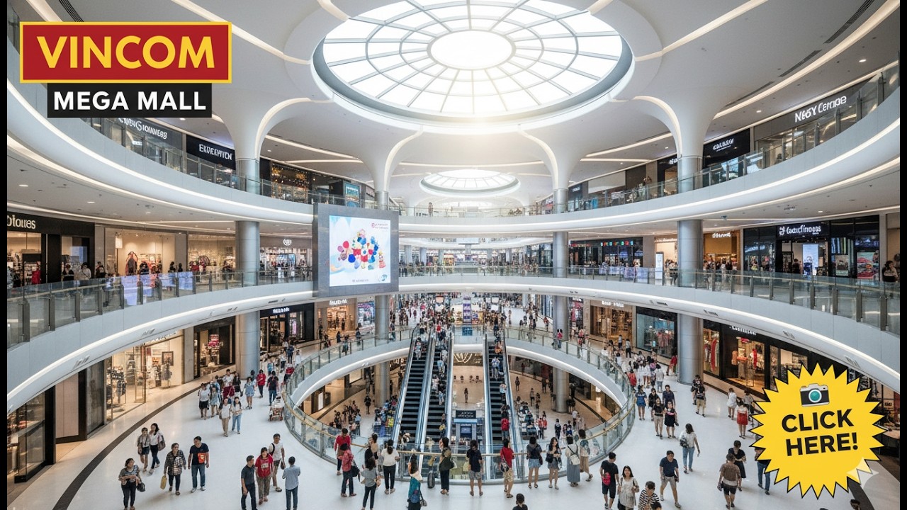 Vincom Mega Mall - Thao Dien Ho Chi Minh City Saigon&rsquo;s Expat Shopping Paradise