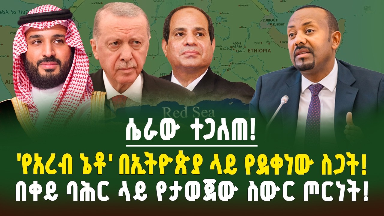 ድብቁ ሴራ ተጋለጠ! ግብፅ በቱርክ፤ ኢትዮጵያ በእስራኤል! ከአባይ እስከ ቀይ ባሕር የተዘረጋው ስውር ወጥመድ! የኢትዮጵያ ህልውና አደጋ ላይ! | Ethiopia