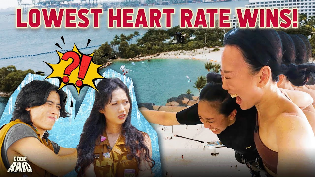 Experiencing SINGAPORE'S ONLY BUNGEE JUMP In Sentosa (Part 1) | 🚨 CODE RAID EP 28