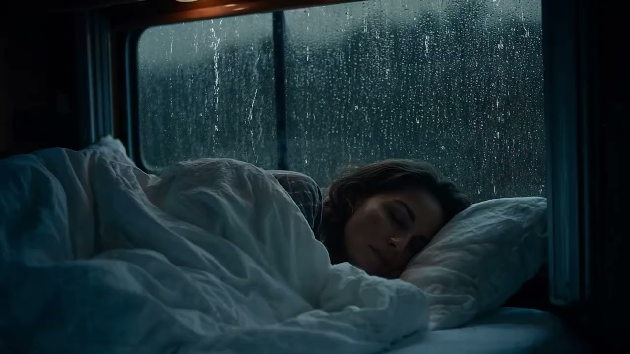 ⚡️ Rain Sounds on Car Window with Thunder | Deep Sleep, Relaxation, and Stress Relief | White Noise