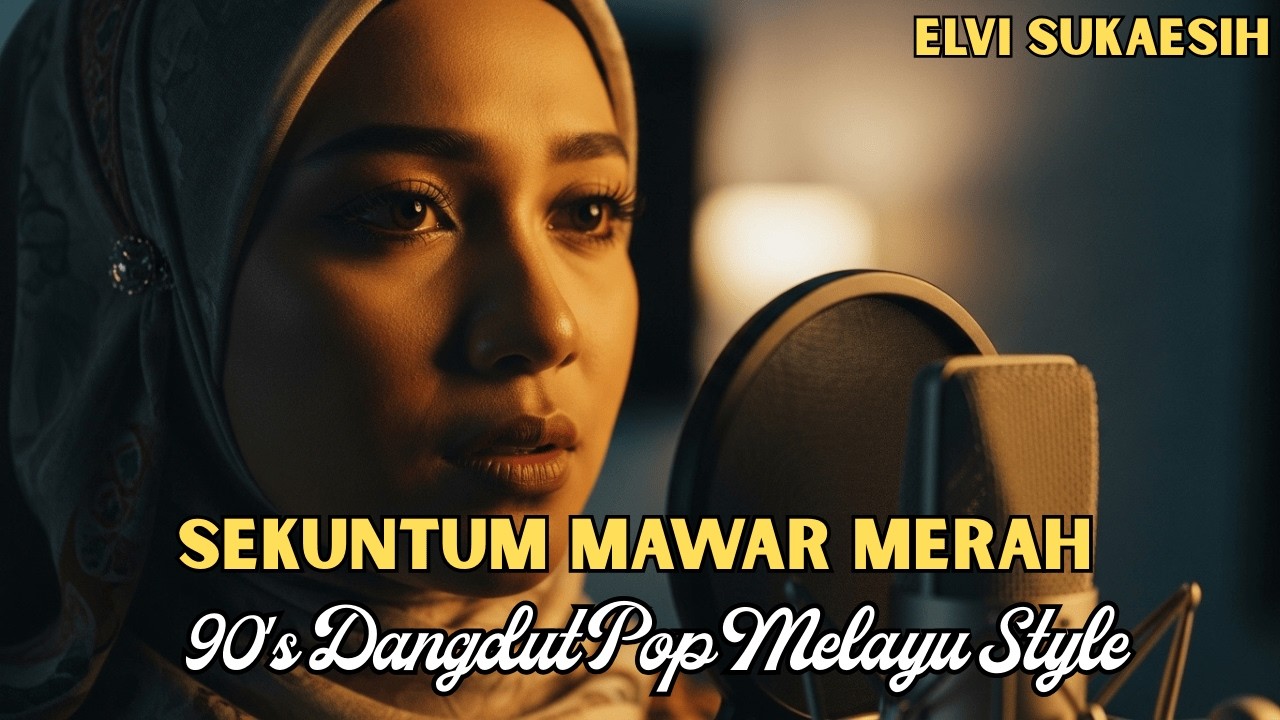 Sekuntum Mawar Merah | Dangdut Pop Melayu Versi Sendu untuk Perantau & TKW