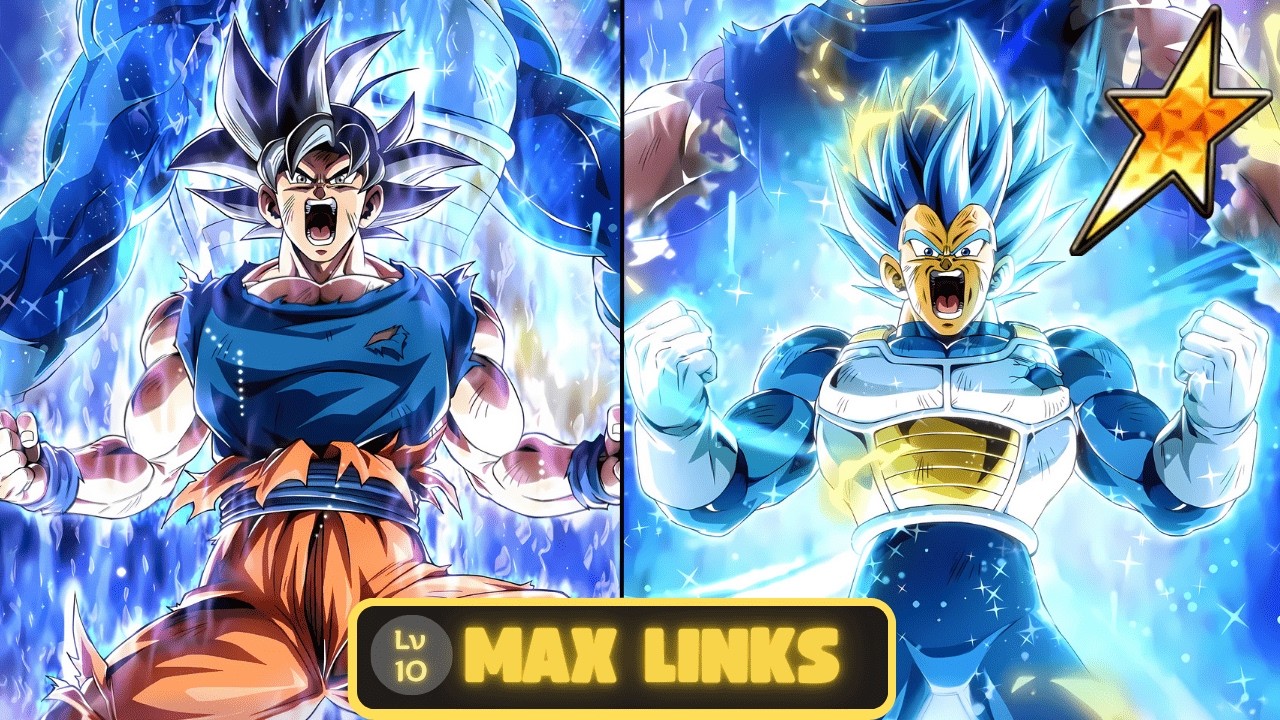 LITERALMENTE TOP #1 DE TODO EL JUEGO!!! Showcase 55% LR PHY UI Goku + Vegeta SSBE DBZ Dokkan Battle