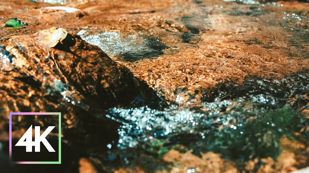 40 Minutes Relaxing Water flow sound || 4k Nature sounds