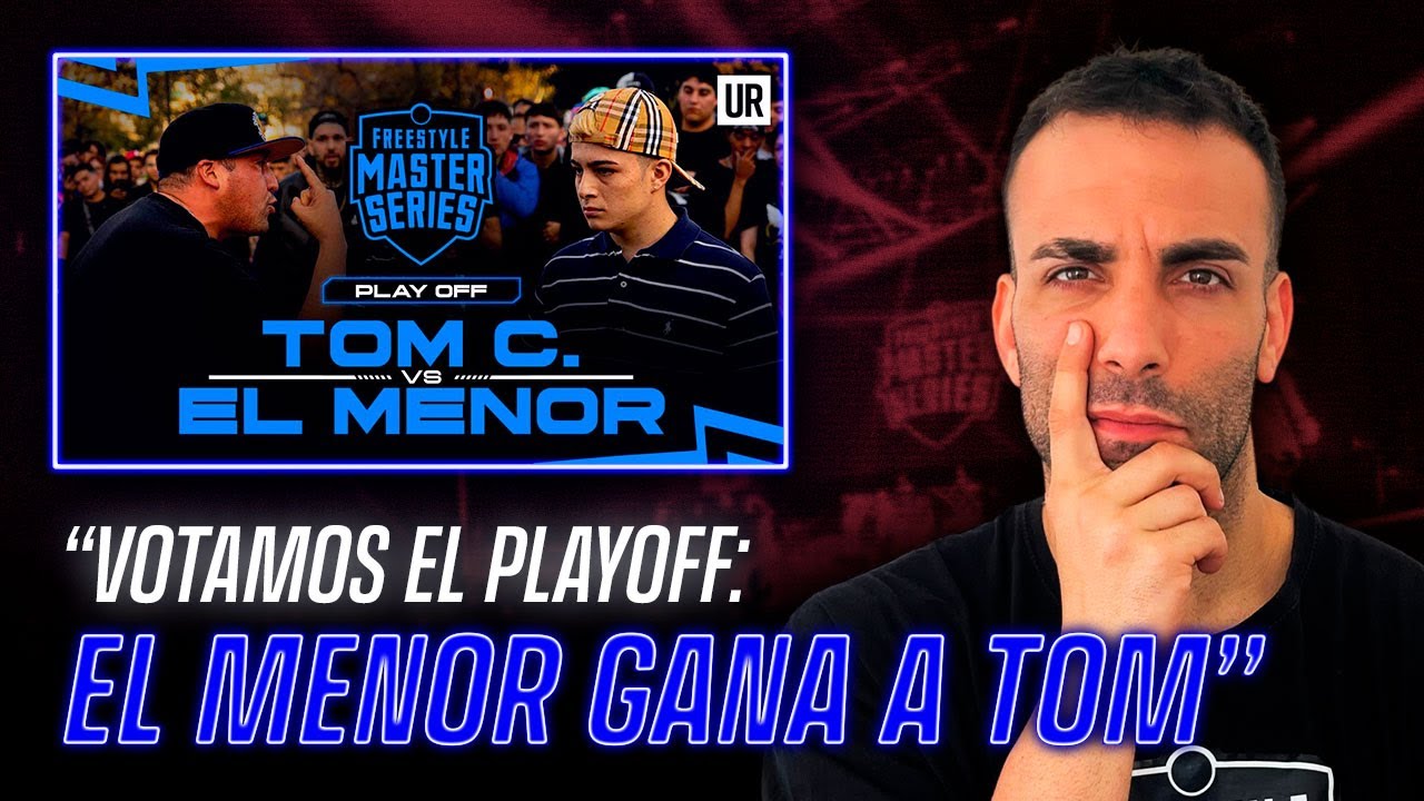 🇨🇱 EL MENOR GANA EL PLAYOFF (VOTACIÓN) 💥 EL MENOR VS TOM CROWLEY (FMS CHILE) T.3 🌟 Votación