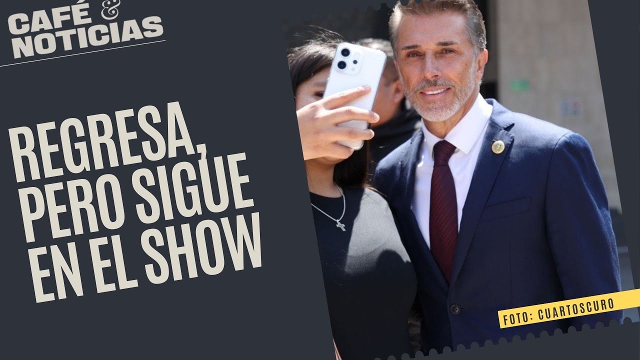 #Análisis ¬ Sergio Mayer se disculpa por ir a reality show, pero defiende 