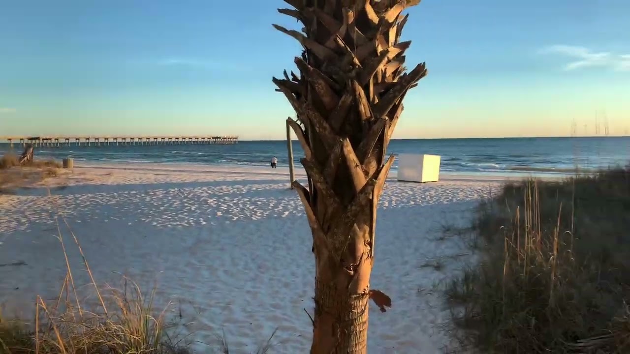 Sunset from The Chateau Resort in Panama City Beach, Florida