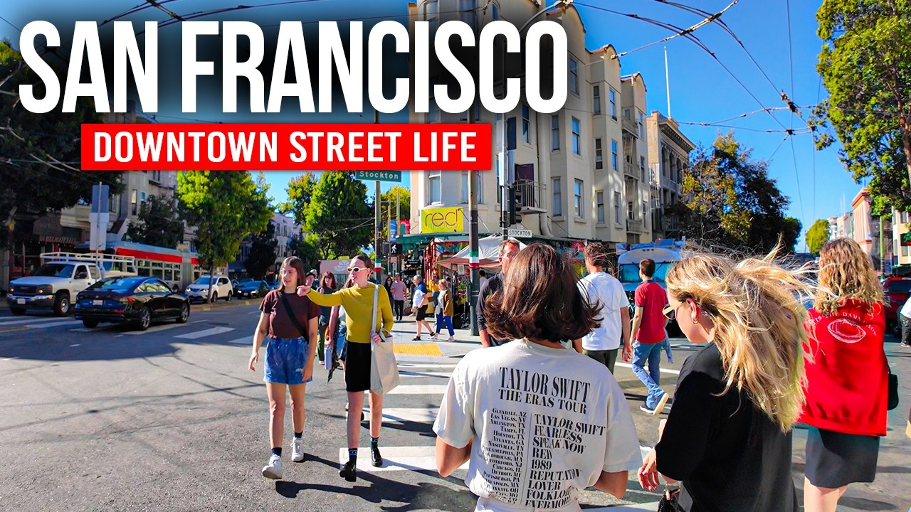 SAN FRANCISCO, USA 🇺🇸 California's Most Beautiful City | 4K Walking Tour