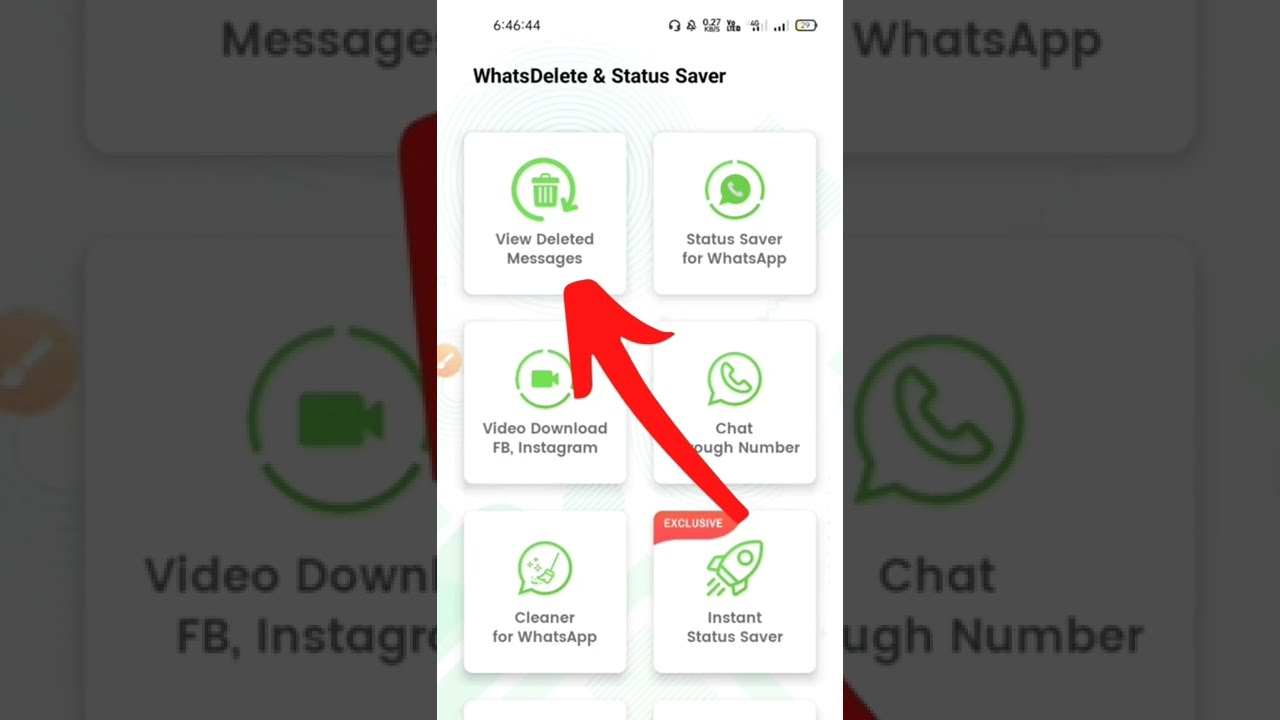 Whatsapp Par Delete Message Kaise Dekhe 2023 🤔 || #shorts