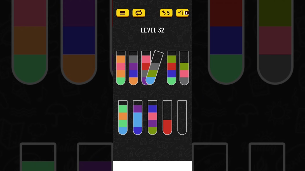 water sort puzzle level 32