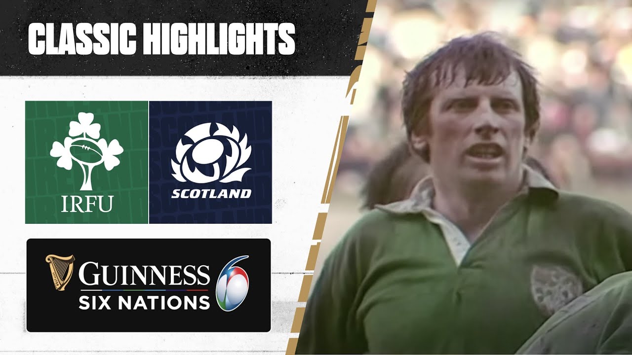 CLASSIC HIGHLIGHTS 📼 | Ireland v Scotland 1980 | #AwakenAnticipation