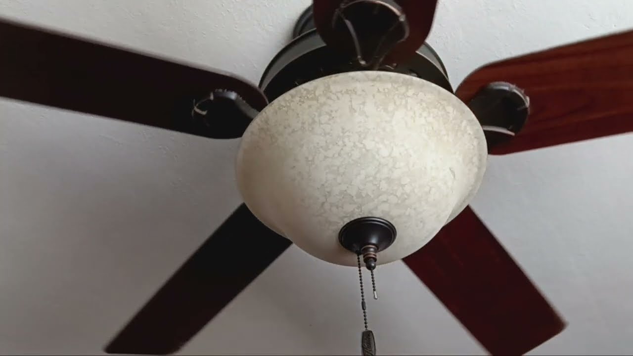 hunter waldon ceiling fan 52in with a fail