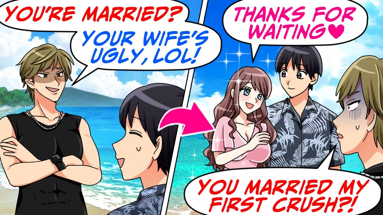 I Ran Into My Old Classmate On My Honeymoon! He Disses Me, But My Wife Was…[RomCom Manga Dub]
