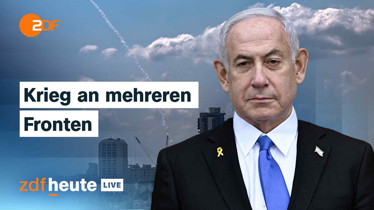 Wie lange hält Israel durch? | Nahost-Experte bei ZDFheute live