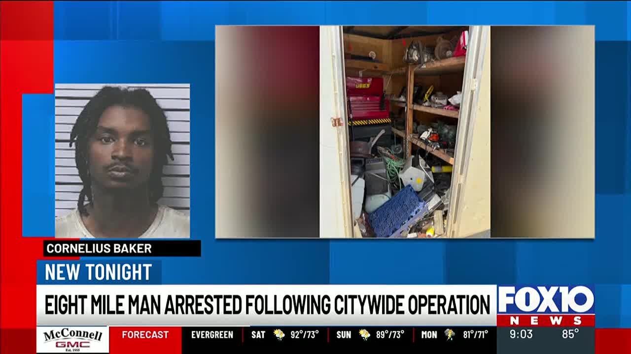 Mobile police recover nearly $60,000 worth of stolen property