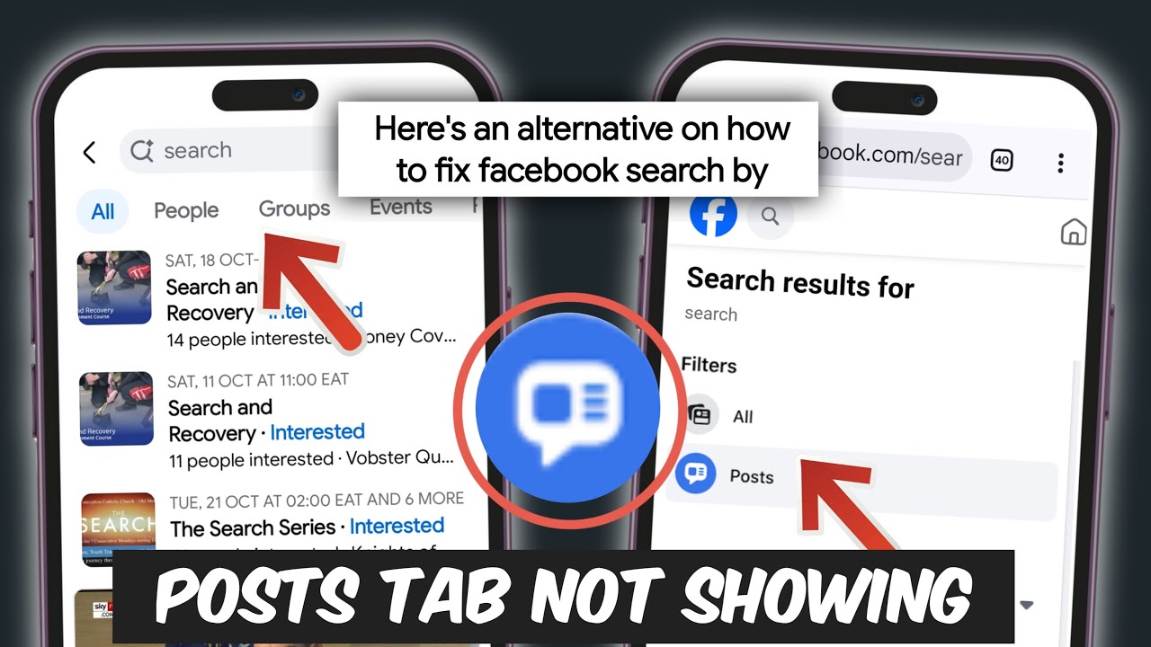Facebook Search by Posts Option Not Showing | Facebook Posts Tab Not Showing in Search