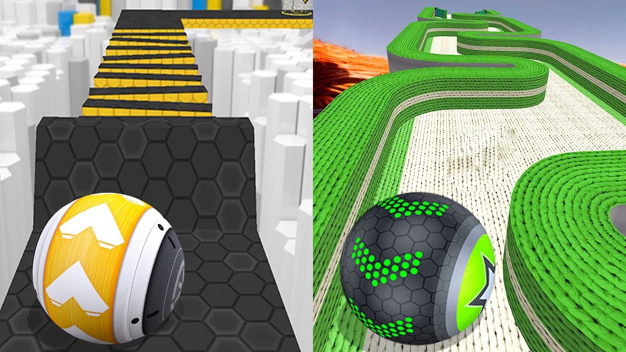 📛Going Balls VS GyroSphere Trails,Rolling Ball Sky Escape,Super Rolling Ball,Rollance Adventure Ball