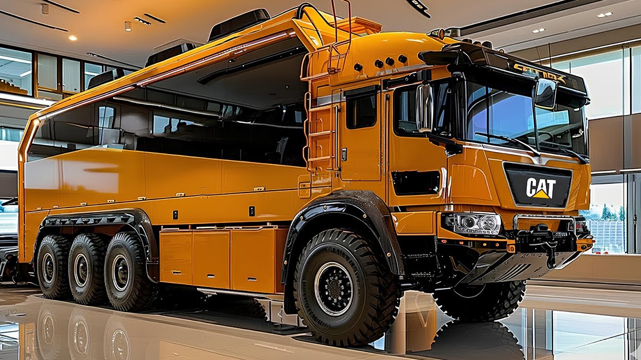 Кемпер Caterpillar CatTitan X 2026 года — создан для тех, кто не доверяет автодомам.