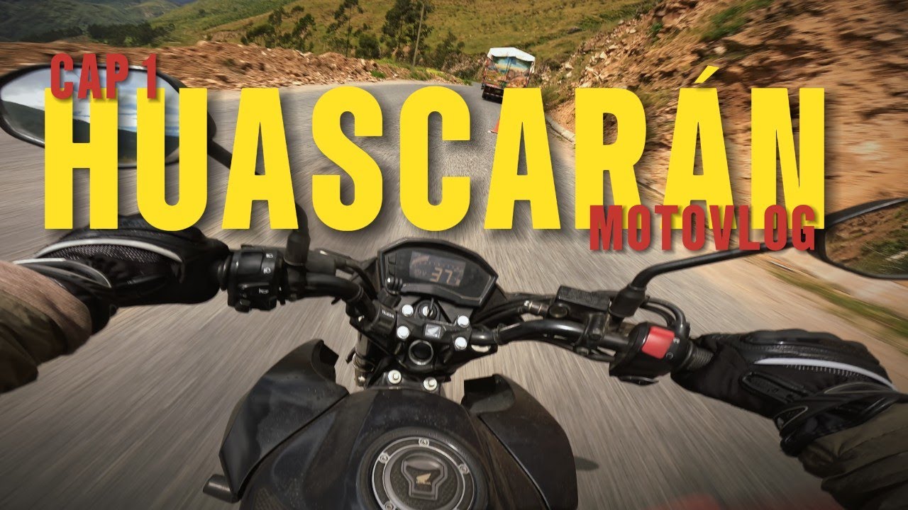 ¡INCREÍBLE RUTA EN MOTO al HUASCARÁN! 🇵🇪 | Capítulo 1: De Lima a Huaraz por los Andes