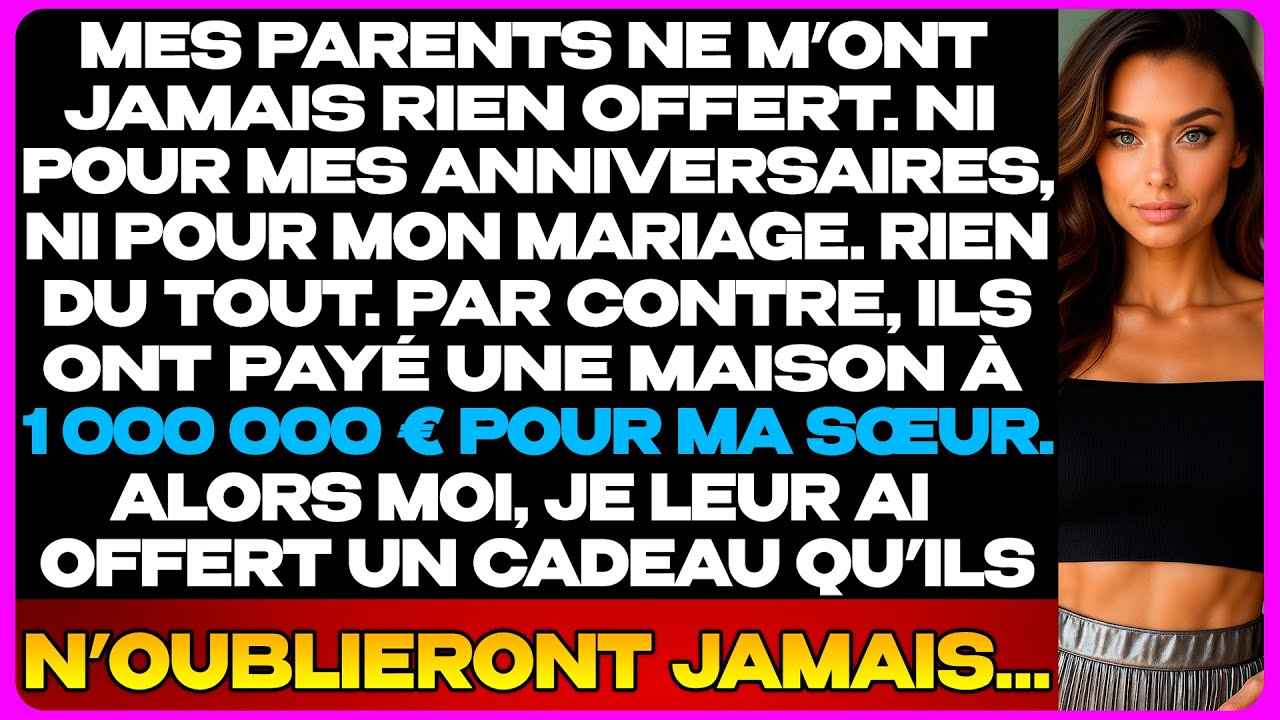 Mes Parents Ont Offert Une Maison À Ma Sœur Pour 1 Million… Moi, Même Pas Un Cadeau !