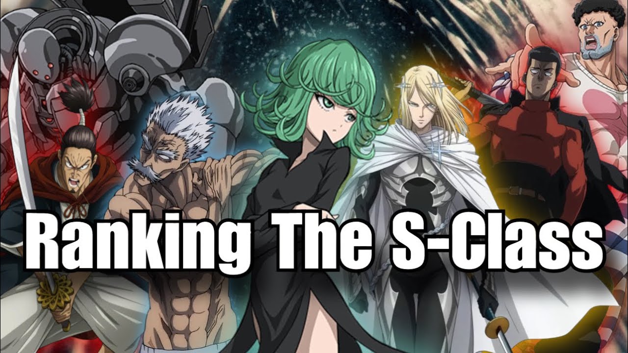 Ranking Every S-Class Hero in One Punch Man
