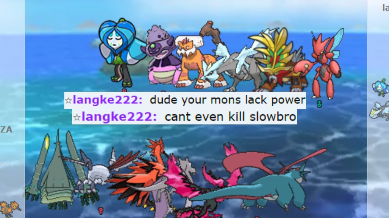 THIS OVERCONFIDENT NOOB UNDERESTIMATED UU'S MONO FLYING ON POKEMON SHOWDOWN !!
