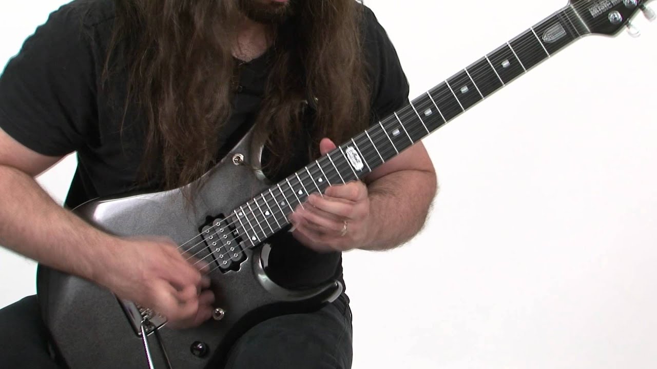 Lick of the Day - John Petrucci - Two-Notes-Per-String Shred