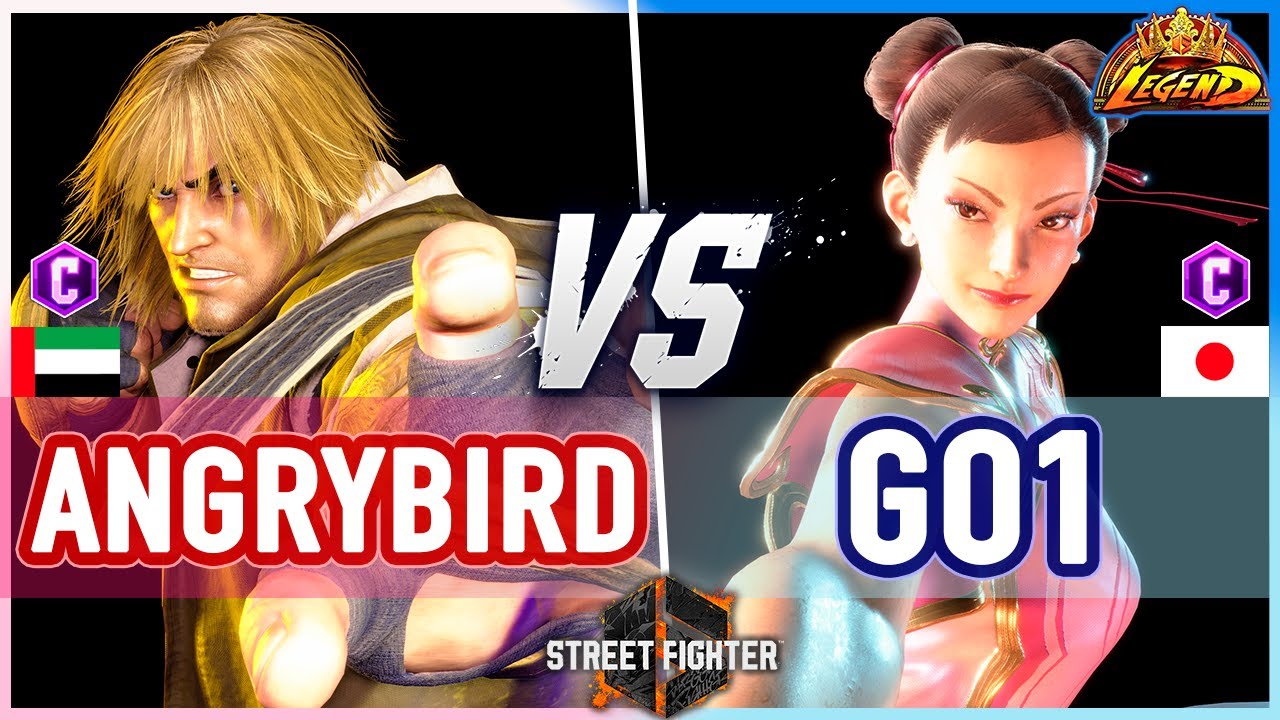 SF6 🔥 Angrybird (Ken) vs GO1 (Chun-Li) 🔥 Street Fighter 6